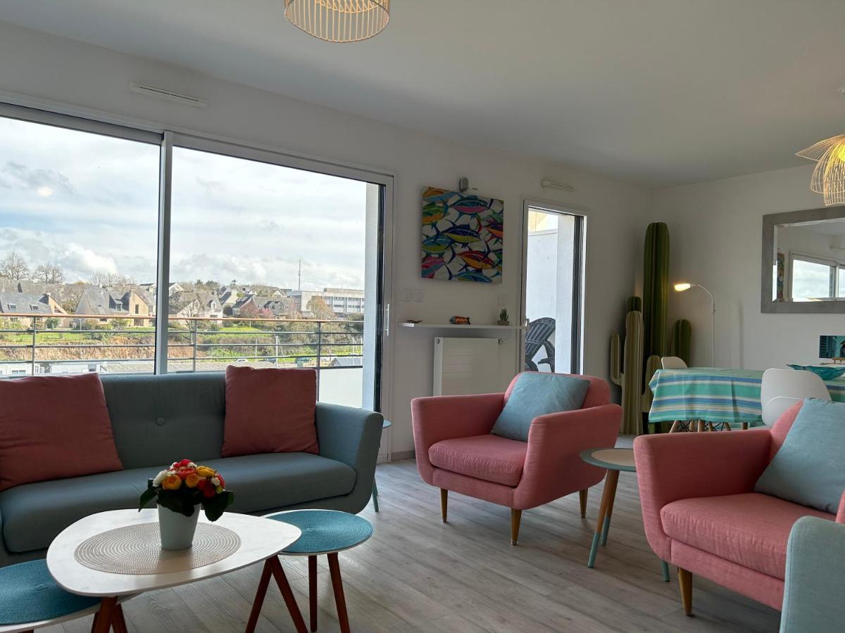 Les Terrasses Marines - Vue Imprenable Sur Le Port De Plaisance Apartman Vannes Kültér fotó