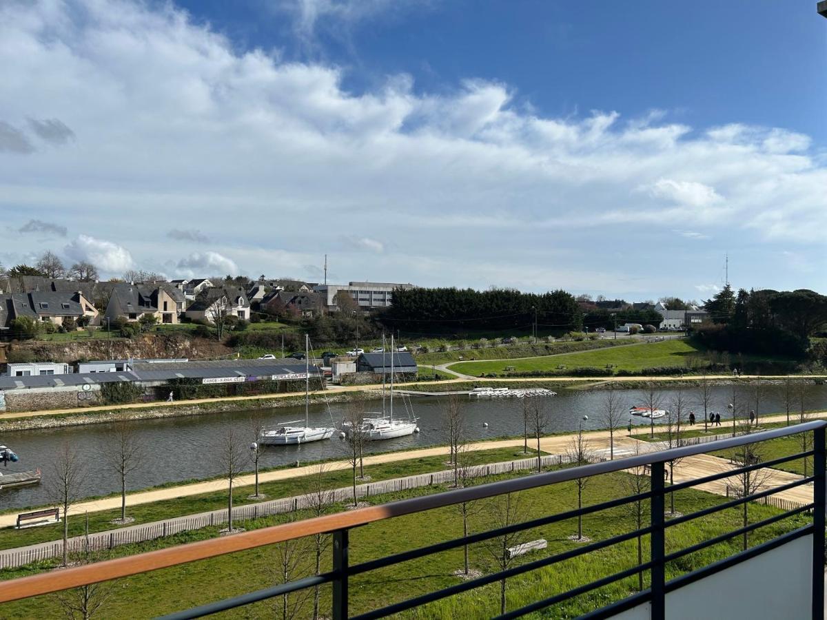 Les Terrasses Marines - Vue Imprenable Sur Le Port De Plaisance Apartman Vannes Kültér fotó