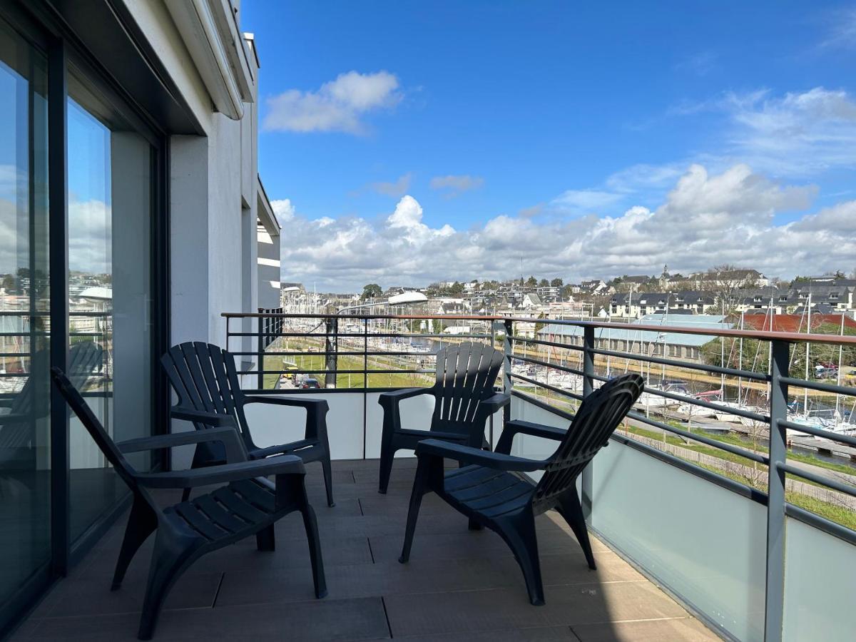 Les Terrasses Marines - Vue Imprenable Sur Le Port De Plaisance Apartman Vannes Kültér fotó