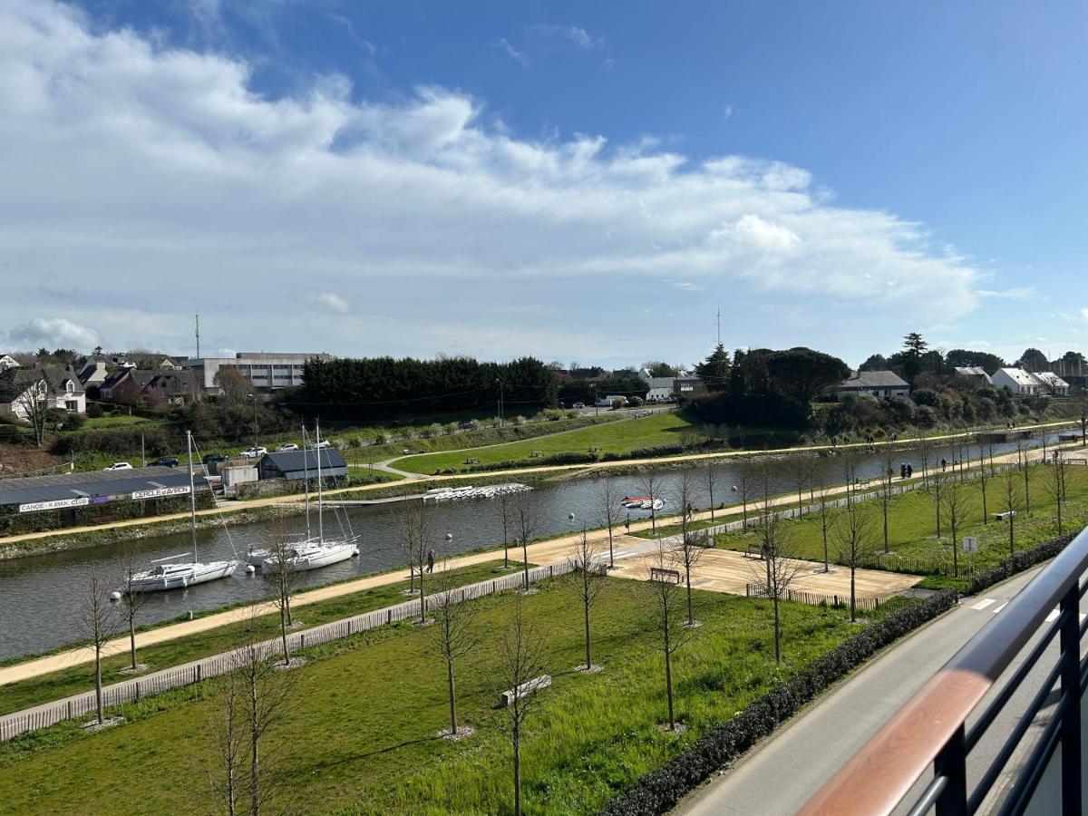 Les Terrasses Marines - Vue Imprenable Sur Le Port De Plaisance Apartman Vannes Kültér fotó